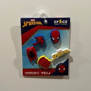 Crocs x Marvel, Uniquely You, Jibbitz, Spiderman